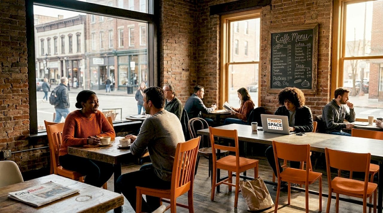 What community coffee spaces mean for social connection