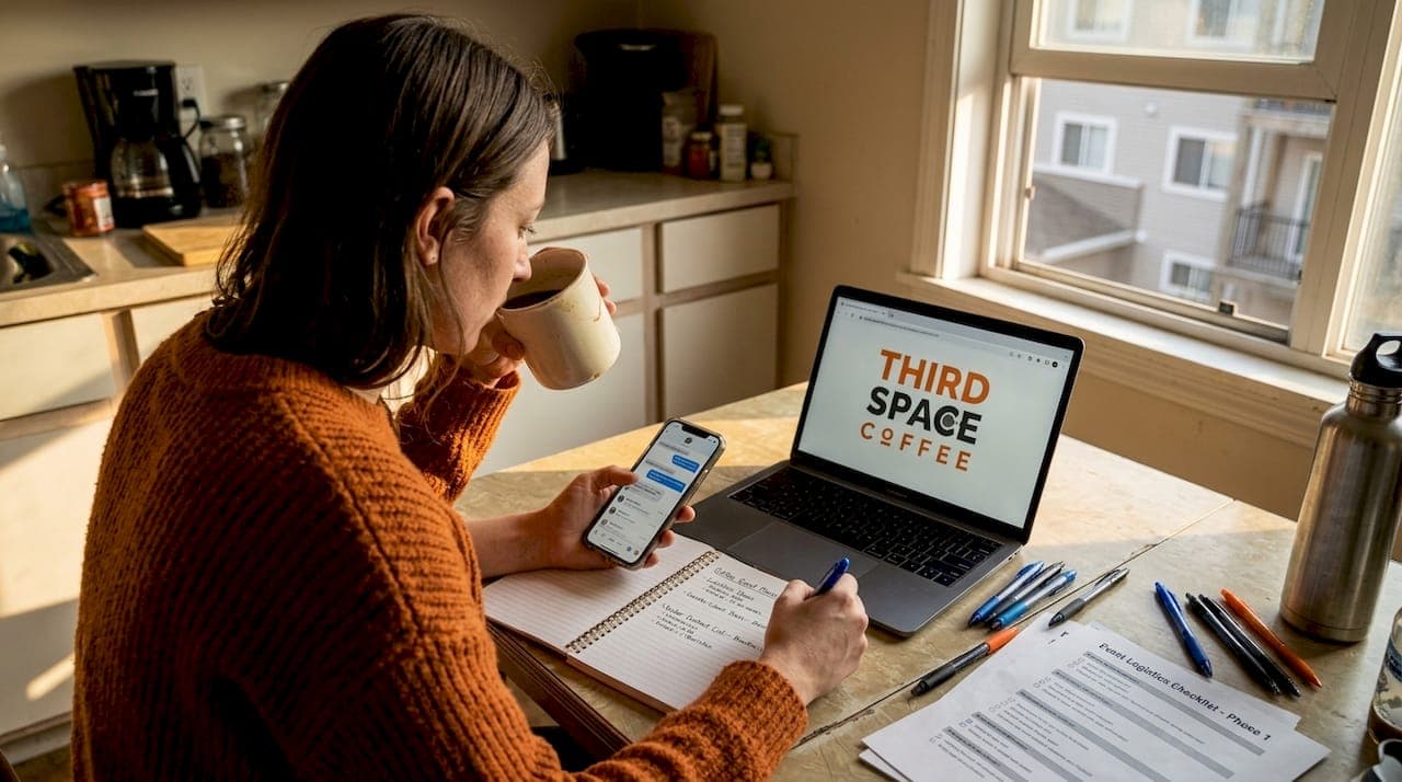 How to organize impactful coffee events step by step